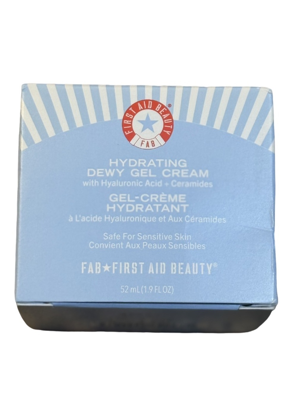 First Aid Beauty Dewy Gel Cream 1.9oz Hyaluronic Acid Ceramides Niacinamide New